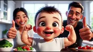 Yummy Vegetables Song (Version 2) | Healthy Eating Fun with Veggies | 3D Nursery Rhymes for Kids
