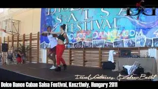 Dolce Dance Cuban salsa festival Hungary 2011. Israel Gutierrez & Zohra