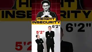 Destroy your Height Insecurity #shorts #height #insecurity