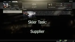 Escape From Tarkov 2018  ~  Skier Task  ~  Supplier  ~  JJames.Info