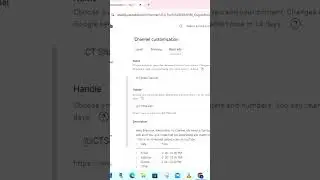 #tutorails #sharing #change #name #channel