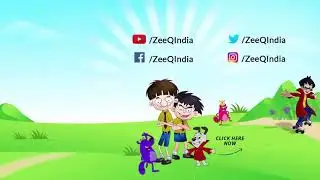 लकी बना bhoot | pyaar mohabbat happy lucky | Comady cartoon | Hindi Cartoon | Zee kide