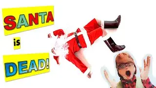 Uncle Hue -vs- SANTA - (Santa Falls off Roof!)