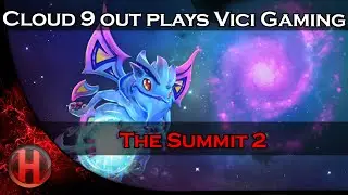 Dota 2 - Cloud 9 outplays Vici Gaming @ The Summit 2