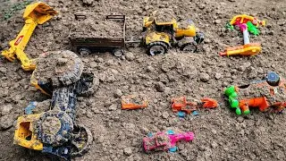 वो नो बच्चों ये क्या हुआ हमारे सारे Tracter, Jcb Mini Jcb, Train, Ghula ये सब कैसे मिट्टी में पट गए 