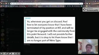 Asssa123 was fired from Nitro Type...WHAT?