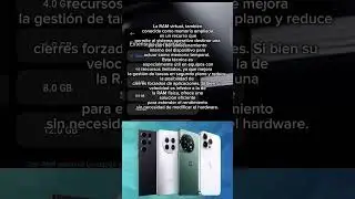 La ram Virtual ayuda? #samsung #smartphone #apple #tech #unboxing #tecnologia