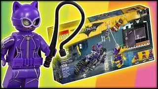 LEGO Batman Movie -  Catwoman Catcycle Chase Set Review!