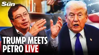 LIVE: Trump hosts Colombia's President Petro after tensions over Venezuela and cartels