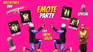 Valentines Day Events In Free Fire | Free Rose Emote ❤ , Emote Party🎉 | FF Upcoming Events 🥰😍