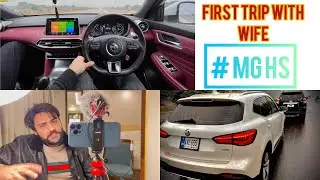 First Trip With Wife | Great Journey |MG HS|Part 2 |🛣