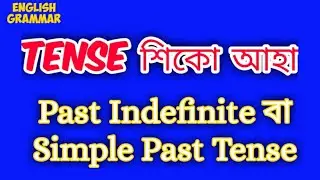 |Past Indefinite Tense |Simple Past Tense | Learn Tenses with examples|