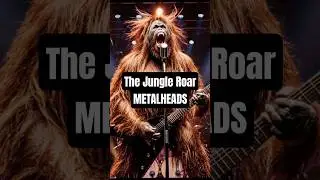 AI Metalhead Band #funnyai #aimetalheads #aiorangutans #orangutanband