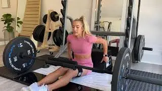 How to: Barbell B-Stance Hip Thrusts