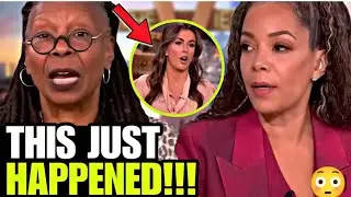 View Host Sunny Hostin TAKEN OFF SET After HUGE FIGHT ERUPTS Over Trump's 'Gold Card' For Immigrants