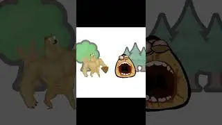 Mini Crewmate Kills Creepy POU Characters - Cheems doge #cheemsdog #cheems #pou #memes