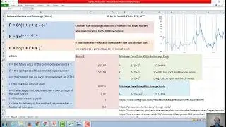 Futures Contracts and Arbitrage using Silver Futures (Hull, Introduction)