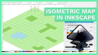 Inkscape tutorial: how to create an isometric map for your game