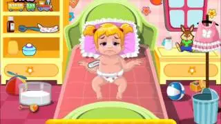 Baby Doctor Games-Baby Shona Having Fever Movie Play-New Baby Games