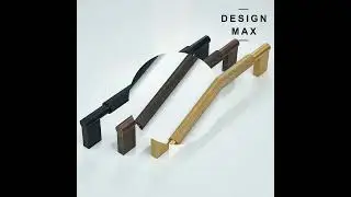 Kordyn Knurled Matte Solid Brass Appliance Pull, Where Industrial Texture Meets Warm, Modern Luxury