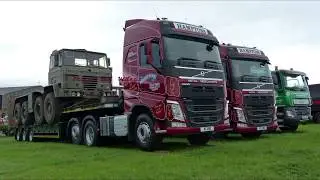 Smallwood Vintage Rally 2017  Modern And Army Trucks Part 1