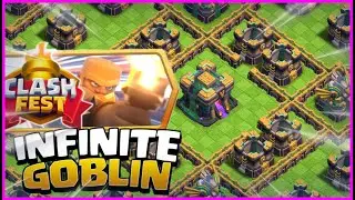 Best Way To 3 Star The Infinite Goblin Challenge In Clash of Clans | Clash Fest!