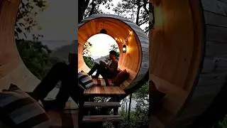 Tree House Creation Journey #woodworking #survival #building