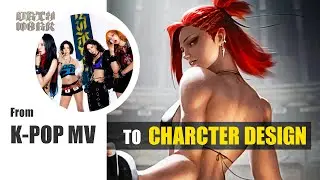 How I Designed Kai&rsquo;ne | A Character Inspired by &ldquo;Dirty Work&rdquo; MV (Vietsub)