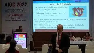 AIOC2022 FP1042  Squint topic To study the effectiveness of botulinum toxin for treatment of acute a