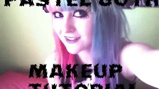 Pastel Goth Makeup