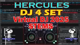Hercules DJ 4Set + VIRTUAL DJ 2021 (Mapeo Personalizado WINDOWS/MAC)(by Franklin Carua DJ)