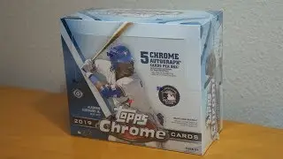 2019 Topps Chrome - 1 Jumbo Box break! GREEN HAZE