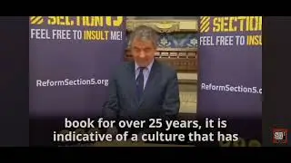Mr Bean actor Rowan Atkinson on the orwellian section 5 public order act.