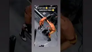 OH MY GOD 🥺 VERY VERY DANGERS FINISHER 💀☠️#nxt#nxtwwe#wwe#johncena#romanreigns#therock#wweraw#shortS