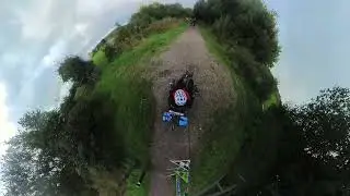 Blustery and Wet Strawberry Line Ride