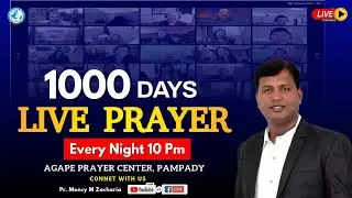 🩸Daily Live പ്രവർത്തിയെ അനുഗ്രഹിക്കും | Ph: 9495480774 | Day 671 Eve | Pr. Moncy M Zacharia #reels