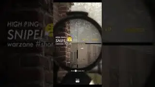 HIGH PING SNIPE!?😤 #shorts #warzone #snipe #epic #india #cod