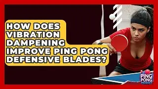 How Does Vibration Dampening Improve Ping Pong Defensive Blades? - Ping Pong Prodigy