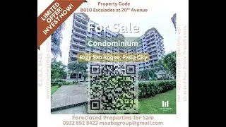 Escalades at 20th Avenue Condominium for Sale in Brgy  San Roque, Cubao, Quezon City