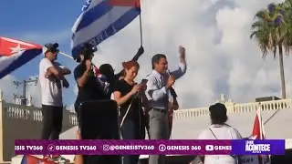 EL EXILIO CUBANO SE LANZ&Oacute; A LAS CALLES DE MIAMI | LO QUE ACONTECE