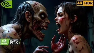 RESIDENT EVIL 3 REMASTERED LOOKS SCARY Gameplay  | RAY TRACING ON  ULTRA REALISTIC [4K HDR] RTX