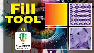 Lesson-10 CorelDRAW | Fill Tool Learning in CorelDRAW | CorelDRAW Tutorial