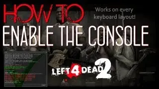 Left 4 Dead 2: How To Enable Console [In EVERY Keyboard]