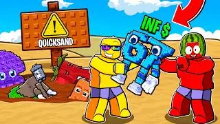 BIGGEST GLITCH EVER in Escape Quicksand for Brainrots