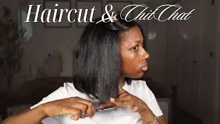 Relaxed or Natural: I Made a Decision | Cutting Relaxed Ends | Relaxer Mini Chop | Niara Alexis