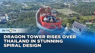 Giant Serpent Wraps Temple Tower in Thailand&rsquo;s Hidden Gem
