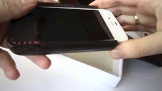 luxury cases - leather iPhone flip case