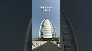 evolution of burj al arab hotel in dubai 🇵🇸😱 _ burj al arab hotel in dubai 1990 vs 2024#shorts