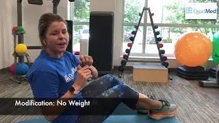 Core Workout Part 6: Russian Twist | Presented by QuadMed