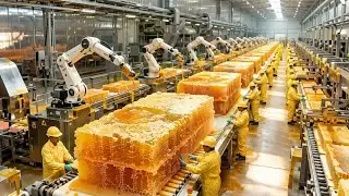 How is honey made Inside a honey factory the process of producing pure honey secrets yet to be revea